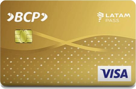 La tarjeta BCP Visa Oro LATAM Pass